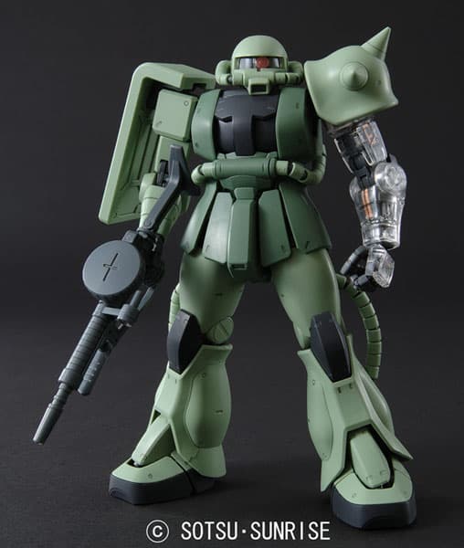MG 1/100 MS-06J ZAKU II (Regular Model) Ver.2.0 [w/Clear Exterior Parts]