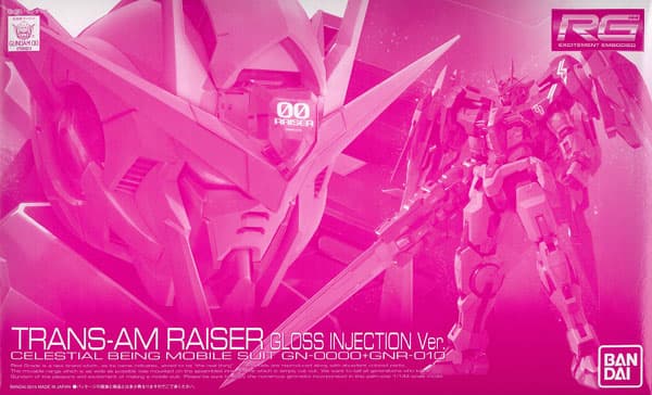RG 1/144 Trans-Am Raiser Gloss Injection Ver. [Premium Bandai Exclusive]