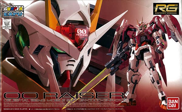RG 1/144 00 Raiser Trans-am Clear Ver. [Gunpla EXPO 2015 Exclusive]