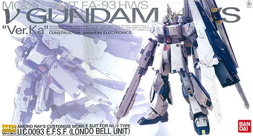 MG 1/100 Nu Gundam HWS Ver.Ka [Premium Bandai, Hobby Online Shop Exclusive]