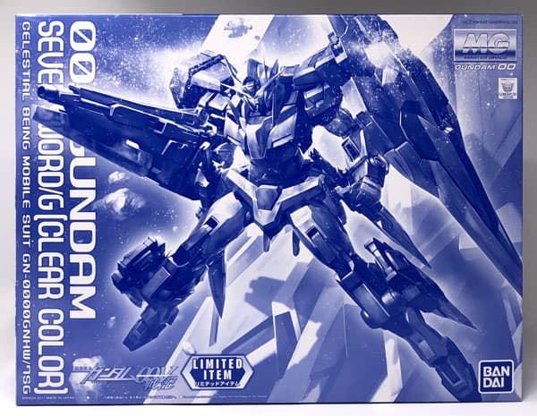 MG 1/100 00 Gundam Seven Sword/G [Clear Color] [Gundam Base Tokyo Exclusive]