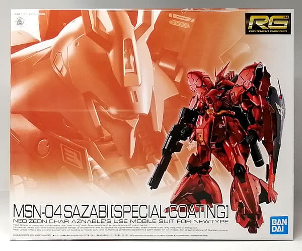 RG 1/144 Sazabi [Special Coating] [Hobby Online Shop Exclusive]