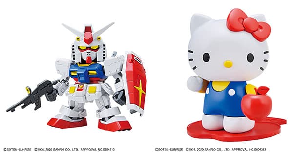 Hello Kitty / RX-78-2 Gundam [SD EX-STANDARD]