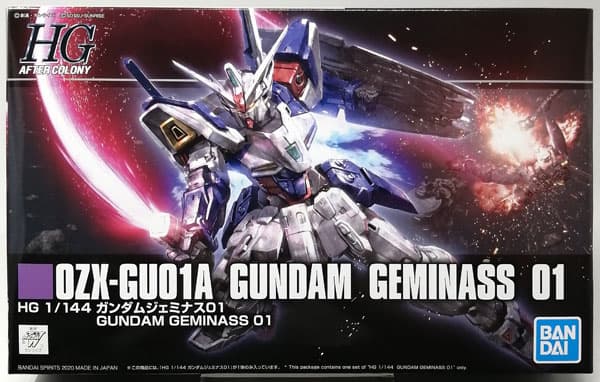 HG 1/144 Gundam Geminass 01 [Hobby Online Shop Exclusive]