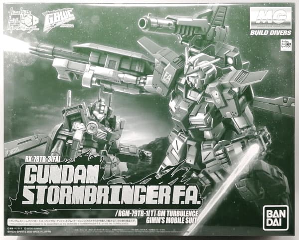 MG 1/100 Gundam Stormbriinger F.A. (Fatal Ash) /GM Turbulence [Hobby Online Shop Exclusive]