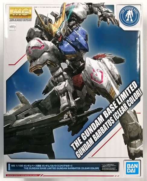 MG 1/100 Gundam Barbatos [Clear Color] (Gundam Base Exclusive)