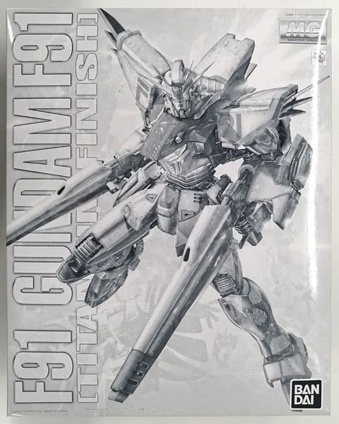 MG 1/100 Gundam F91 Ver.2.0 [Titanium Finish] [Hobby Online Shop Exclusive]