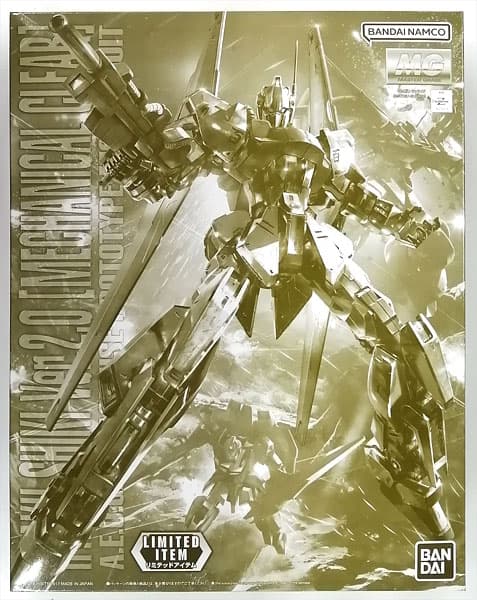 MG 1/100 Hyaku Shiki Ver.2.0 [Mechanical Clear] (Gundam Base Exclusive)