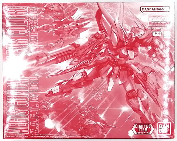 MG 1/100 Aegis Gundam [Clear Color] (Event Exclusive)
