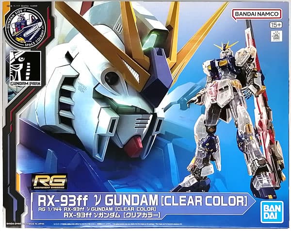 RG 1/144 RX-93ff Nu Gundam [Clear Color]
