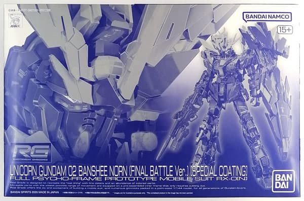 RG 1/144 Unicorn Gundam 02 Banshee Norn (Final Battle Specs) [Special Coating] (Hobby Online Shop Exclusive)
