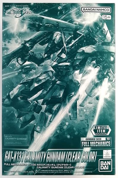 FULL MECHANICS 1/100 Calamity Gundam [Clear Color] (Gundam Base Exclusive)
