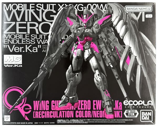 MG 1/100 Wing Gundam Zero EW Ver.Ka [Recirculation Color / Neon Pink] (Gundam Base Exclusive)
