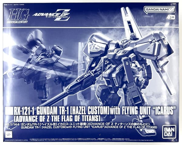 HG 1/144 Gundam TR-1 [Hazel Custom] Icurus Unit Equipped (ADVANCE OF Z THE FLAG OF TITANS) (Hobby Online Shop Exclusive)