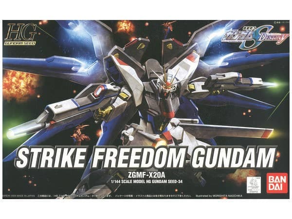HG Strike Freedom Gundam