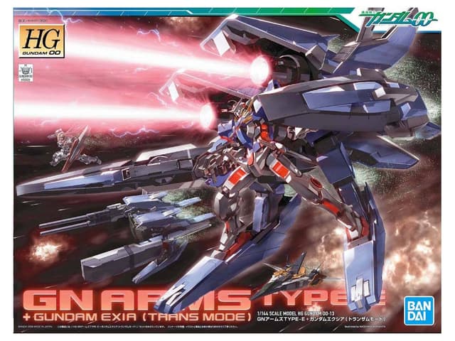 HG GN Arms Type E + Gundam Exia (Transam Mode)