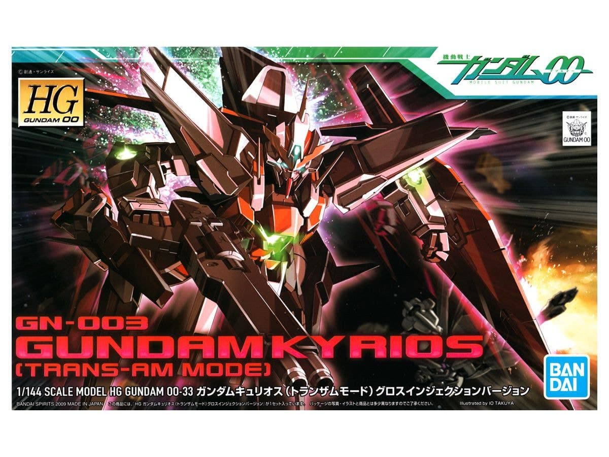 HG Gundam Kyrios Trans-Am Mode