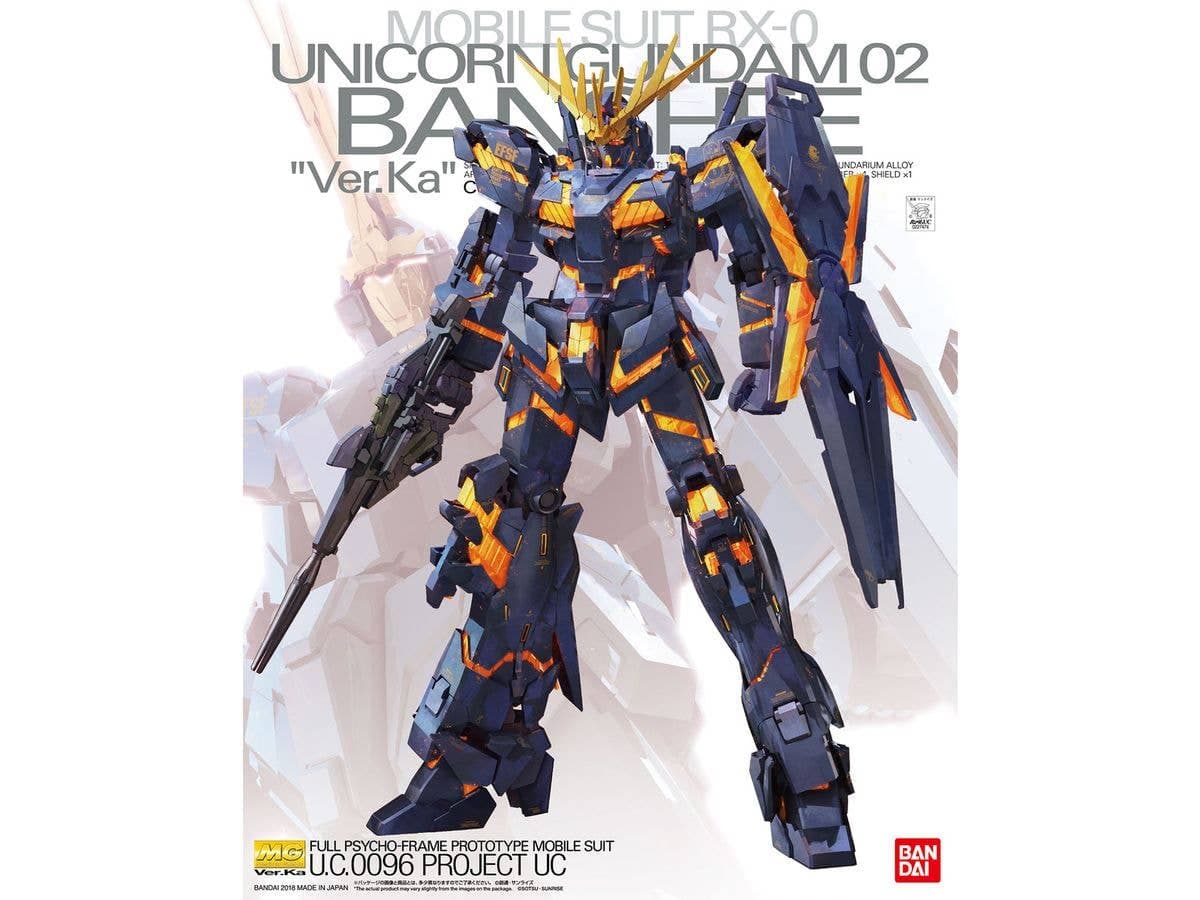 MG Unicorn Gundam 02 Banshee Ver.Ka