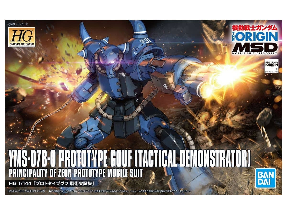 HG Prototype Gouf (Tactical Demonstrator)