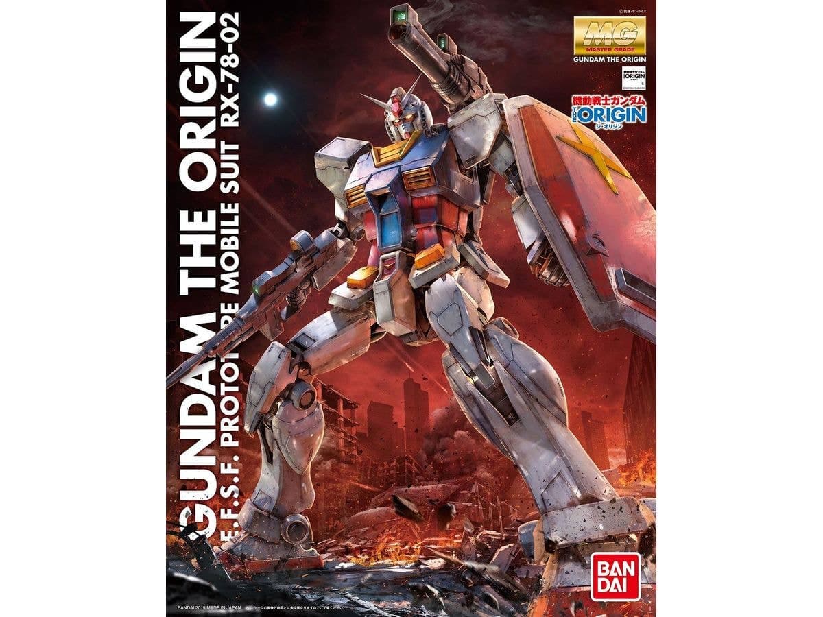 MG THE ORIGIN RX-78-02 Gundam