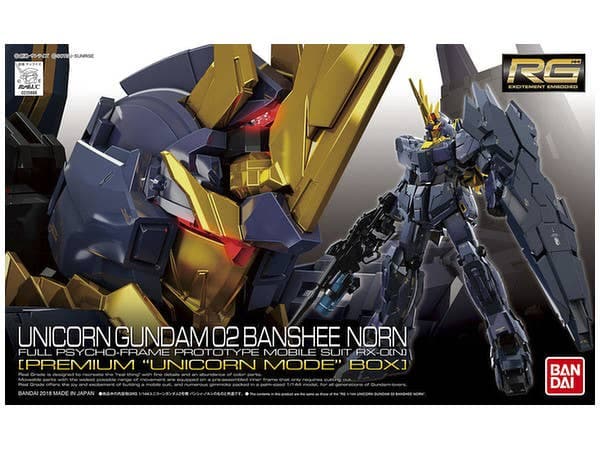 RG Unicorn Gundam 02 Banshee Norn (Premium Box)