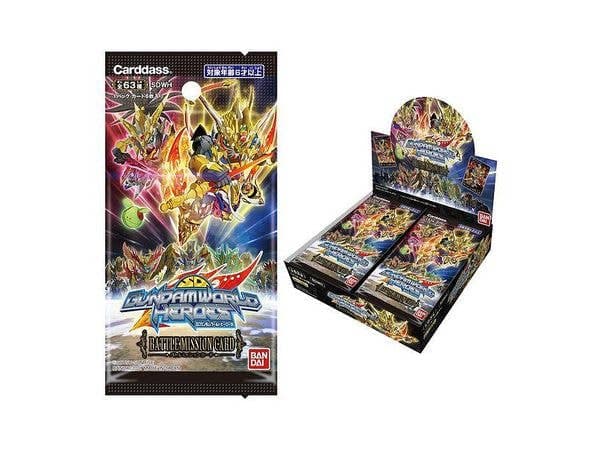 SD Gundam World Heroes Battle Mission Card 1Box 20pcs