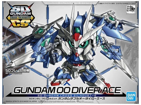 SD Gundam Cross Silhouette Gundam 00 Diver Ace