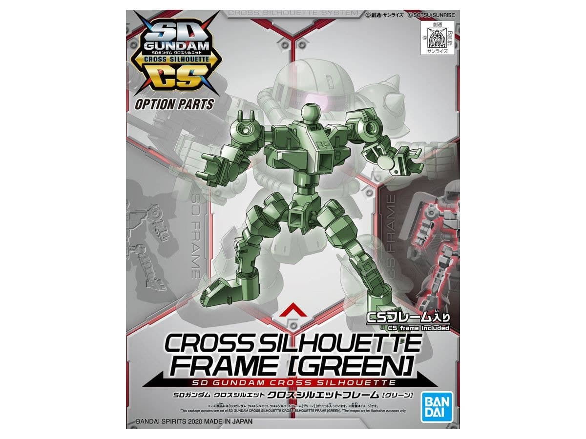 SD Gundam Cross Silhouette: Cross Silhouette Frame (Green)