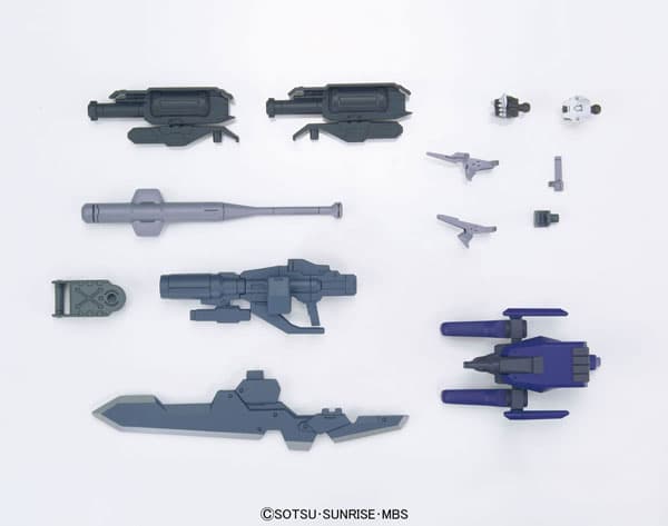 HG 1/144 MS Option Set 6 & HD Mobile Worker from
