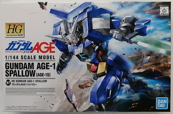 HG 1/144 Gundam AGE-1 Sparrow
