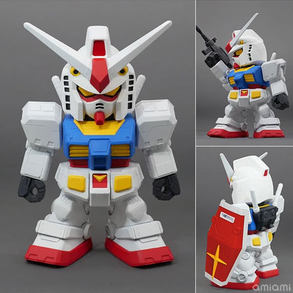 Jumbo Soft Vinyl Figure SD RX-78-2 SD Gundam