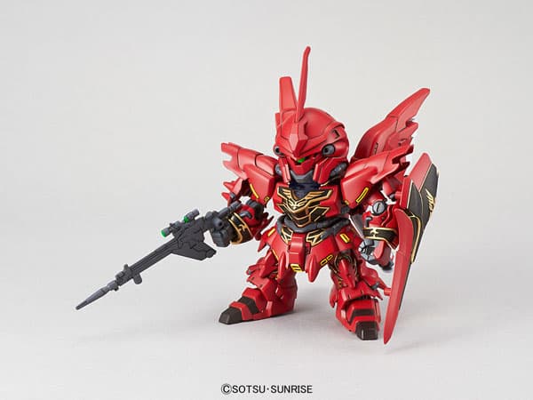 SD Gundam EX Standard Mobile Suit Gundam Unicorn Sinanju