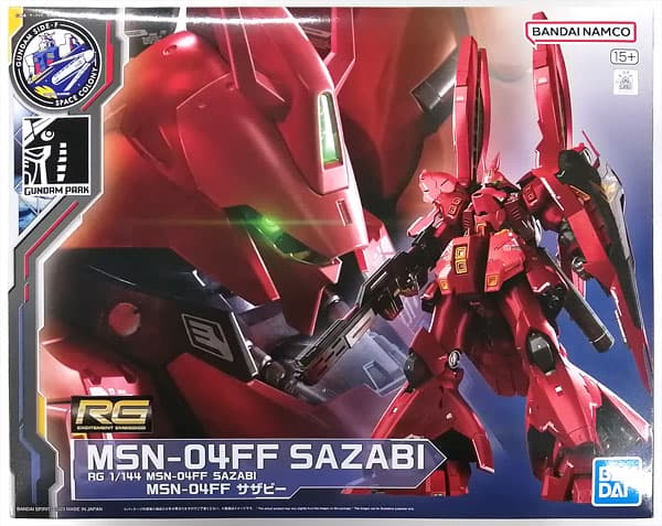 RG 1/144 MSN-04FF Sazabi (Gundam Base Online Shop Exclusive)