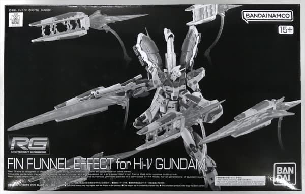 RG 1/144 Hi-v Gundam Fin Funnel Effect (Hobby Online Shop Exclusive)