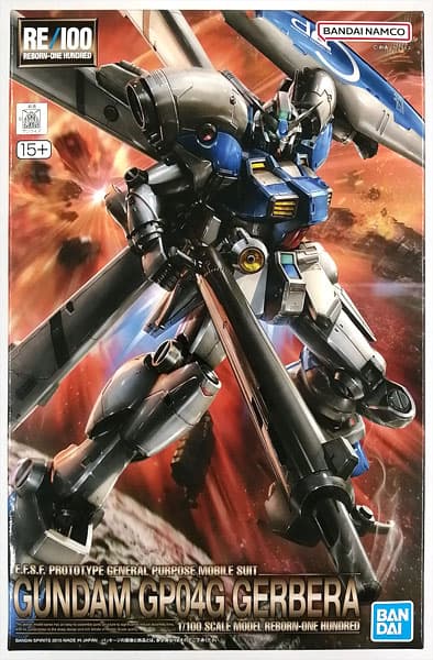 RE/100 1/100 RX-78GP04G Gundam 04 Test Type Gerbera