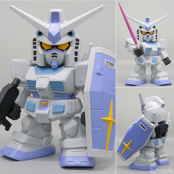 Jumbo Soft Vinyl Figure SD RX-78-3 SD G3 Gundam