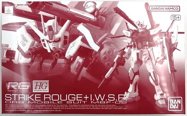 RG 1/144 Strike Rouge +HG 1/144 I.W.S.P. (Hobby Online Shop Exclusive)