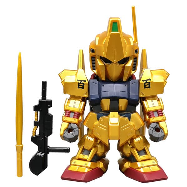 Jumbo Soft Vinyl Figure SD MSN-00100 SD Hyaku-Shiki Exclusive Gold Version