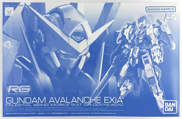 RG 1/144 Gundam Gundam Avalanche Exia' (Hobby Online Shop Exclusive)