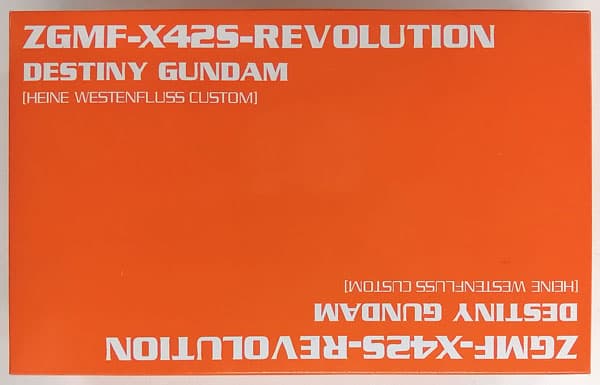 HG 1/144 Heine's Destiny Gundam (CD X42S-REVOLUTION First Press Limited Edition A Bundled Item)