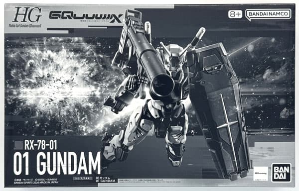 HG 1/144 01 Gundam (Hobby Online Shop Exclusive)